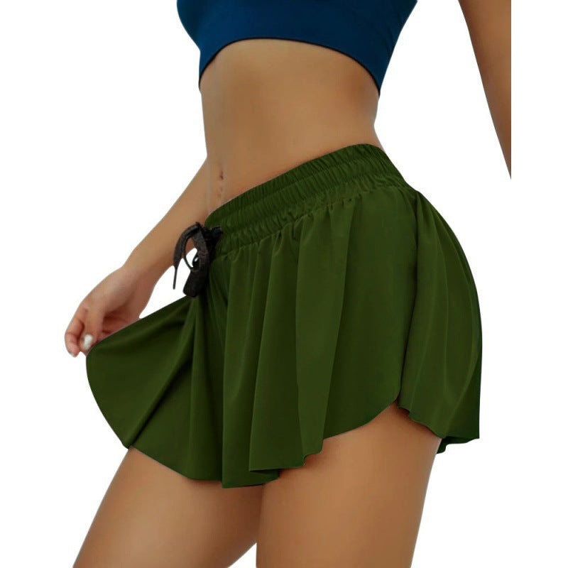 Scrunch Skirt Cycling Biker Shorts - Chiffons