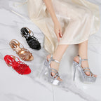 Catwalk Pole Dance Performance Night Show Fashion High Heels