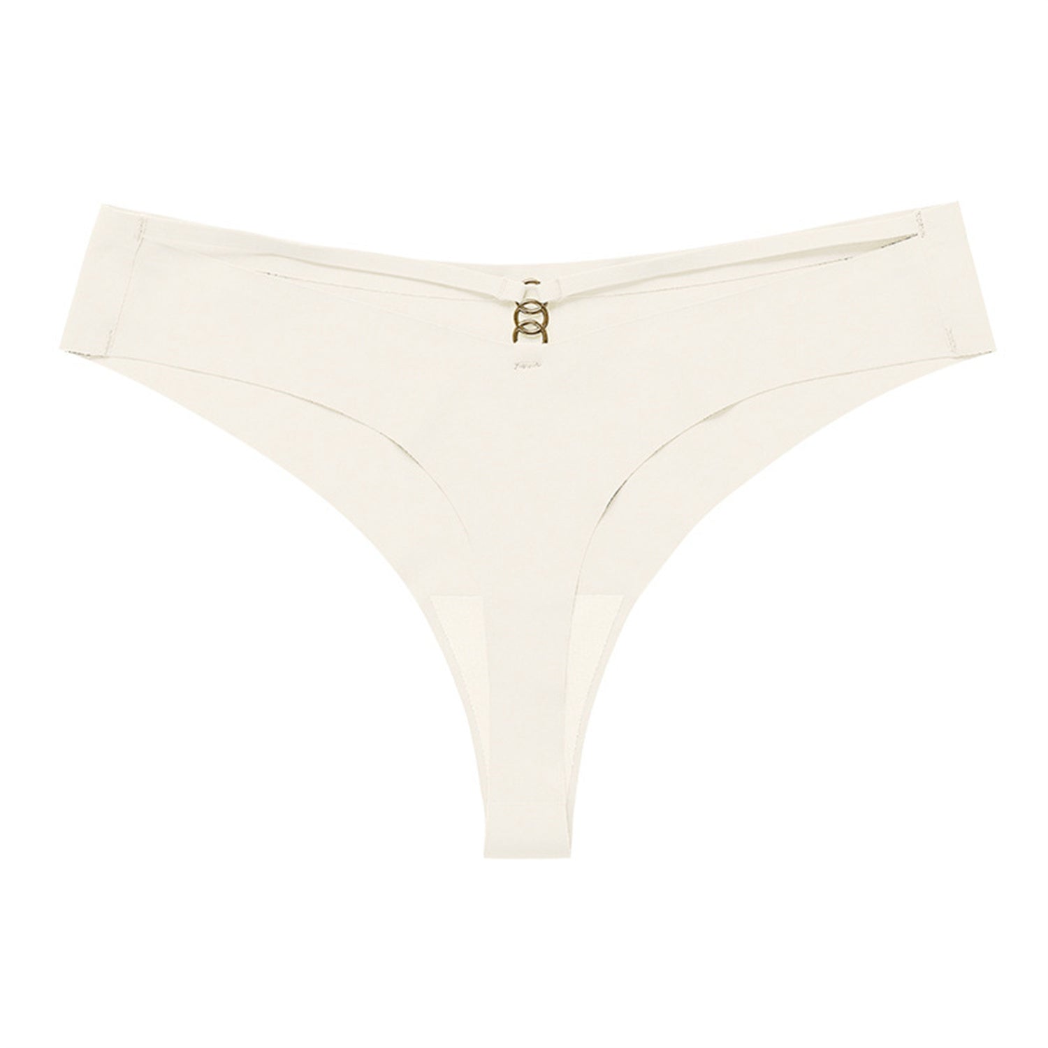 Panties Set Women Seamless Panties Sexy Low-Waist G-String Thong Ice Silk Underwear Hollow Out T-Back Solid Bandage Female Lingerie