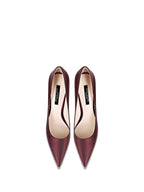 Pointed High Heels Women's Stiletto Heel Leather Pumps